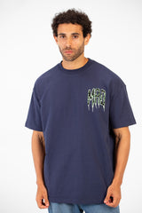 Men's Tomato Summer Printed Regular Fit Short Sleeve Milton T-Shirt
