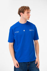 Men's Summer Melton Creativity Print Regular Fit T-Shirt