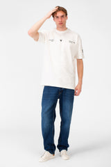 Men's Summer Melton Creativity Print Regular Fit T-Shirt