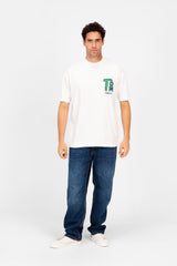 Men's Tomato Print Regular Fit T-Shirt