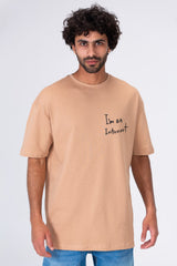 Mens Casual Comfortable Cotton Printed T-Shirt