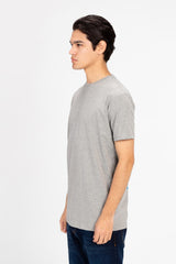 Men's Slim Fit T-shirt Printed On The Back In Single Lycra Material