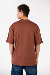 Men's Oversized Front Print T-shirt