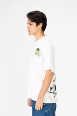 Men's Oversized Half Sleeve T-shirt Printed