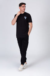 Mens Printed On The Front And Back T-shirt With A Comfortable And Unique Material