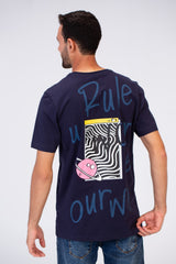 Mens Slim Fit T-shirt With Short Sleeves And Breathable Fabric