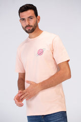 Mens Slim Fit T-shirt With Short Sleeves And Breathable Fabric