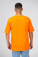 Mens Oversize T-shirt With Round Neck And Short Sleeves