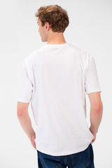 Men's Regular Fit Graphic Print Short Sleeve Crew Neck T-Shirt