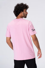 Mens Regular Fit Round Neck Printed T-shirt