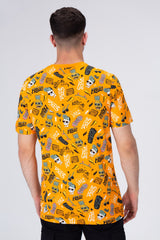 Men's Casual Half Sleeve T-shirt In Modern Colors And Practical Materials