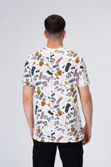Men's Casual Half Sleeve T-shirt In Modern Colors And Practical Materials