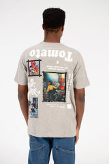 Men's Tomato Oversized Graphic Print T-Shirt