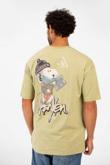 Men's Summer Melton Lycra Regular Fit T-Shirt With Round Neck