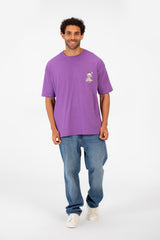 Men's Summer Melton Lycra Regular Fit T-Shirt With Round Neck