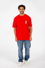 Men's Summer Melton Lycra Regular Fit T-Shirt With Round Neck