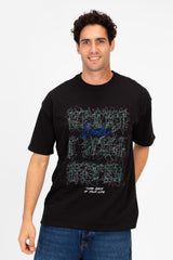 Men's Printed Round Neck Half Sleeve T-shirt