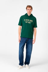 Men's Round Short Sleeves Regular Fit Summer Melton Hood T-shirt