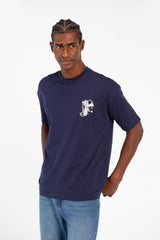 Men's Graphic Print Regular Fit Half Sleeve Crew Neck T-Shirt