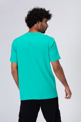 Mens Short Sleeves T-shirt With Front Print And Comfortable Material