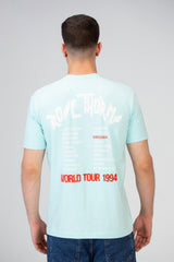 Mens Slim Fit T-shirt With A Round Neck And Comfortable Lycra Material