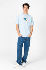 Men's Van Gogh Print Oversized Half Sleeve T-Shirt