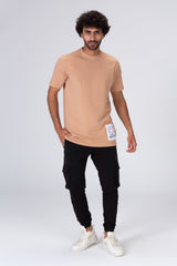 Mens T-shirt Made Of Soft Cotton With A Modern Print