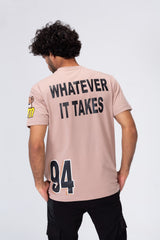 Mens T-shirt Made Of Soft Cotton With A Modern Print