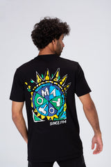 Mens Tomoto Half Sleeves Printed T-shirt