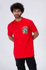 Mens Tomoto Half Sleeves Printed T-shirt