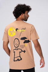 Mens Tomato T-shirt With A Distinctive Print And Material That Is Suitable For Every Day