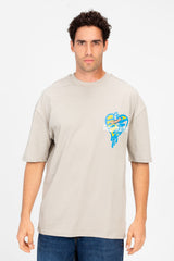 Men's Oversized Half Sleeve T-shirt