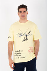 Mens Oversize Half Sleeve T-shirt Made Of High Quality Summer Melton Material