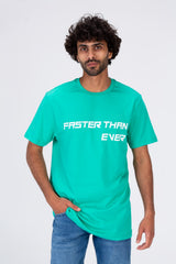 Mens T-shirt With Front Print And Trendy Summer Colors