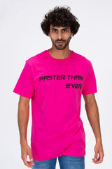 Mens T-shirt With Front Print And Trendy Summer Colors