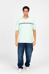 Men's Slim Fit Half Sleeve T-Shirt