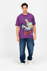 Men's Front Graphic Print Half Sleeve T-shirt