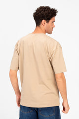 Men's Front Graphic Print Half Sleeve T-shirt