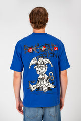 Men's Crew Neck Graphic Print Regular Fit Half Sleeve T-Shirt
