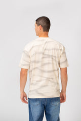 Men's Tie Die Regular Fit Short Sleeve Crew Neck T-Shirt High Quality Material