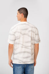 Men's Tie Die Regular Fit Short Sleeve Crew Neck T-Shirt High Quality Material