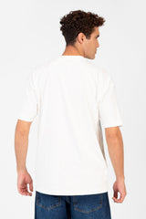 Men's Regular Fit Front Graphic Print T-Shirt