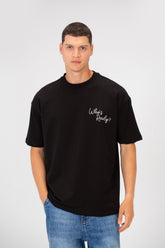 Men's Summer Melton Regular Fit Who’s Ready Print Short Sleeve T-Shirt