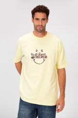 Men's Milton Casual Regular Fit Short Sleeve Round Neck T-Shirt
