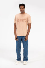Men's Tomato Crew Neck Half Sleeve T-Shirt