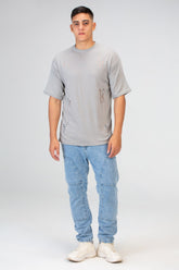 Mens Slim Fit Plain Basic T-Shirt with Short Sleeves And a modern Cut