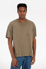 Men's Slim Fit Crew Neck Half Sleeve T-Shirt