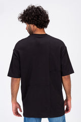 Mens Loose Fit Crew Neck T-Shirt With Unique And New Modern Cut