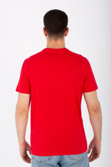 Mens Oversize T-shirt With A Round Neck And A Rabbit Print On The Front