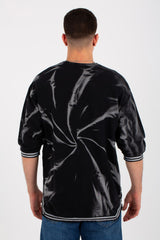 Mens Round Neck T-shirt Made Of Summer Milton Material With A Unique Cut
